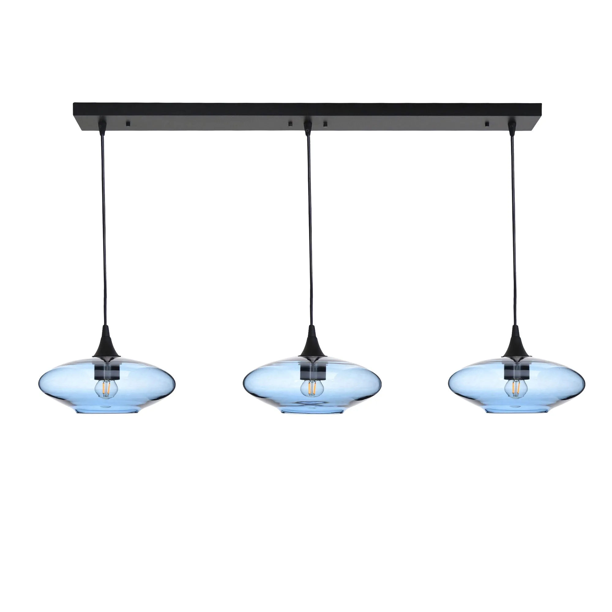 951 Lucent: 3 Pendant Linear Chandelier