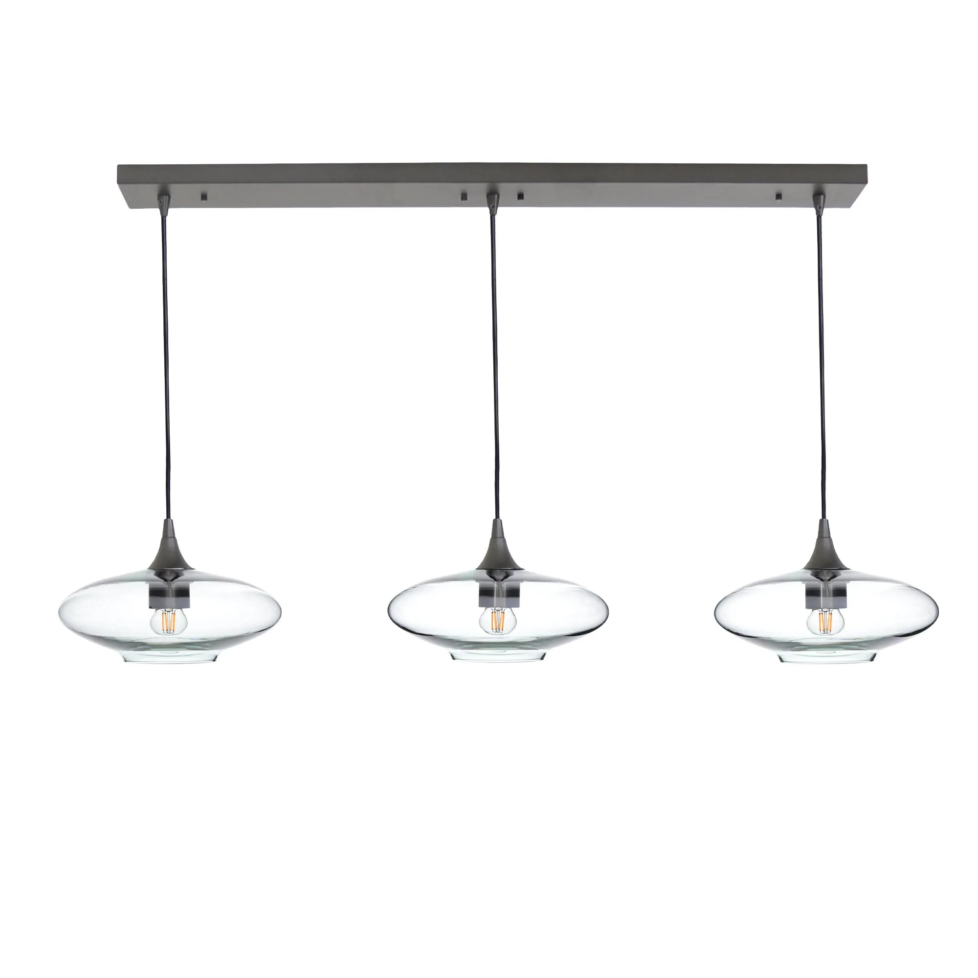 951 Lucent: 3 Pendant Linear Chandelier