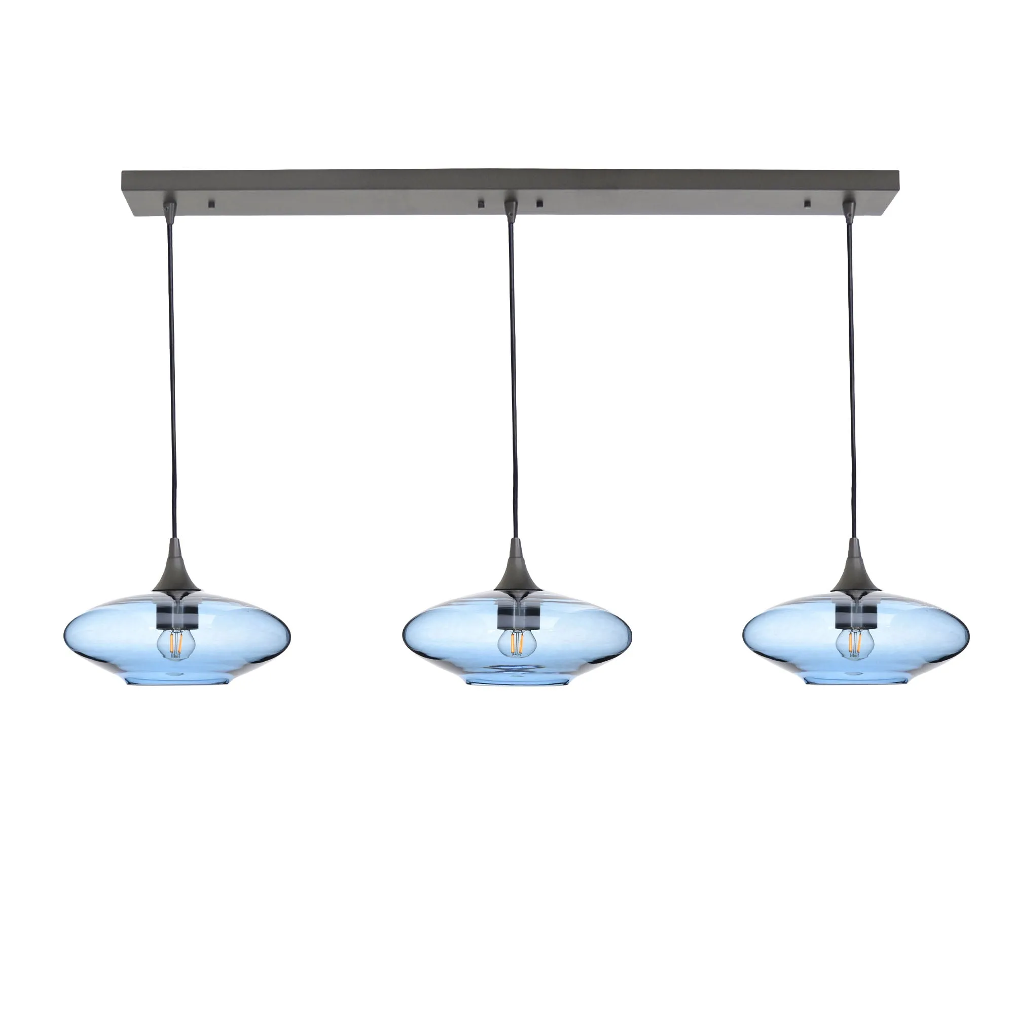 951 Lucent: 3 Pendant Linear Chandelier