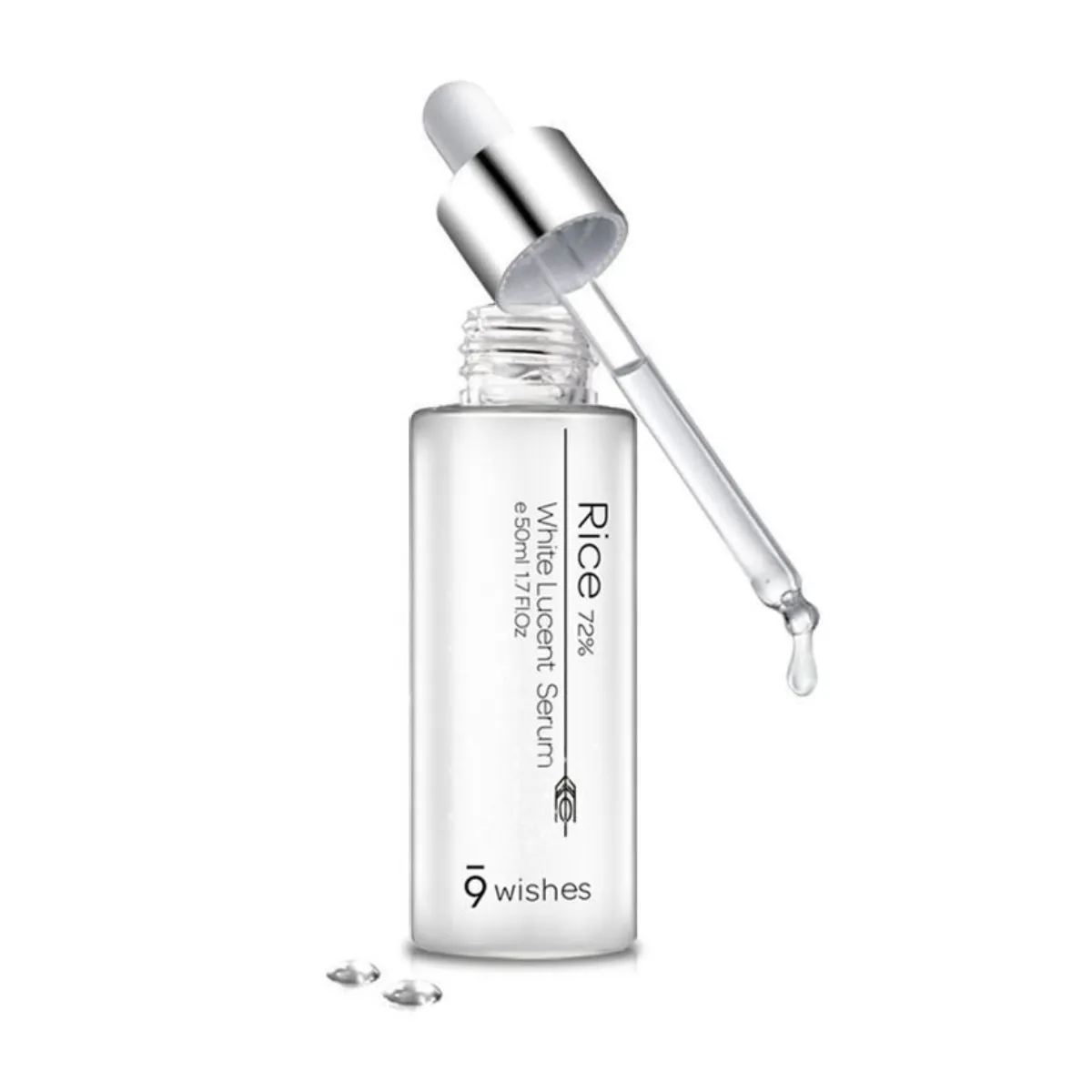 9wishes Rice 72% White Lucent Serum 50ml