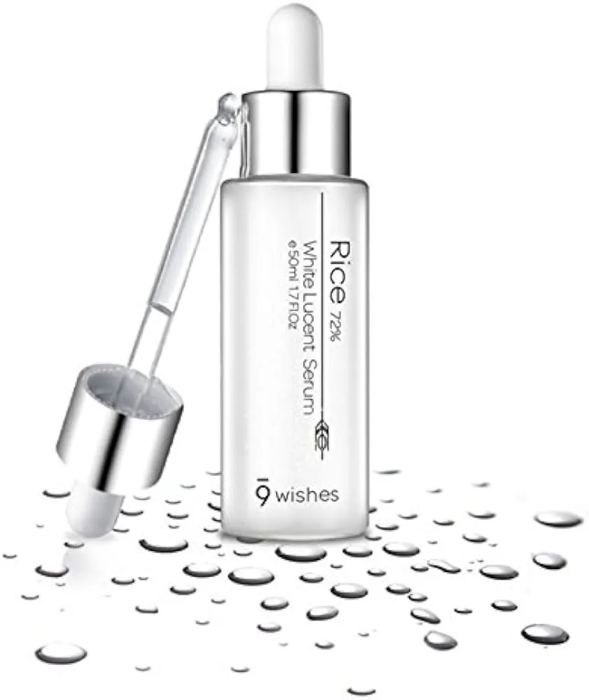9wishes Rice 72% White Lucent Serum 50ml