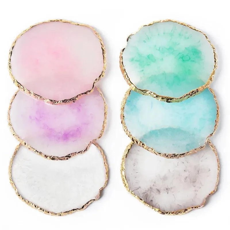 Agate Stone Nail Art Palette: Create Stunning Nail Masterpieces