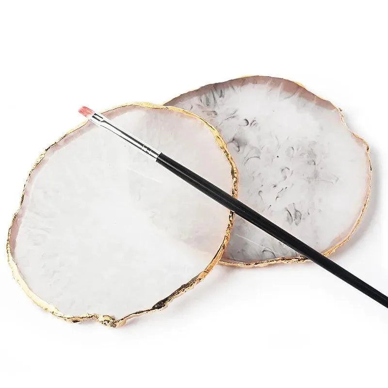Agate Stone Nail Art Palette: Create Stunning Nail Masterpieces