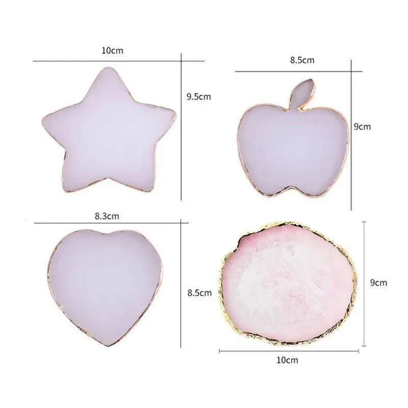 Agate Stone Nail Art Palette: Create Stunning Nail Masterpieces