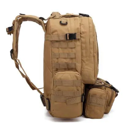 Airsoft Tactical Military Multi-Purpose Molle Outdoor Hiking Camping Travel 55L Backpack 4 Colours ATB018