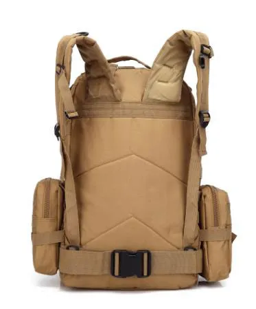 Airsoft Tactical Military Multi-Purpose Molle Outdoor Hiking Camping Travel 55L Backpack 4 Colours ATB018