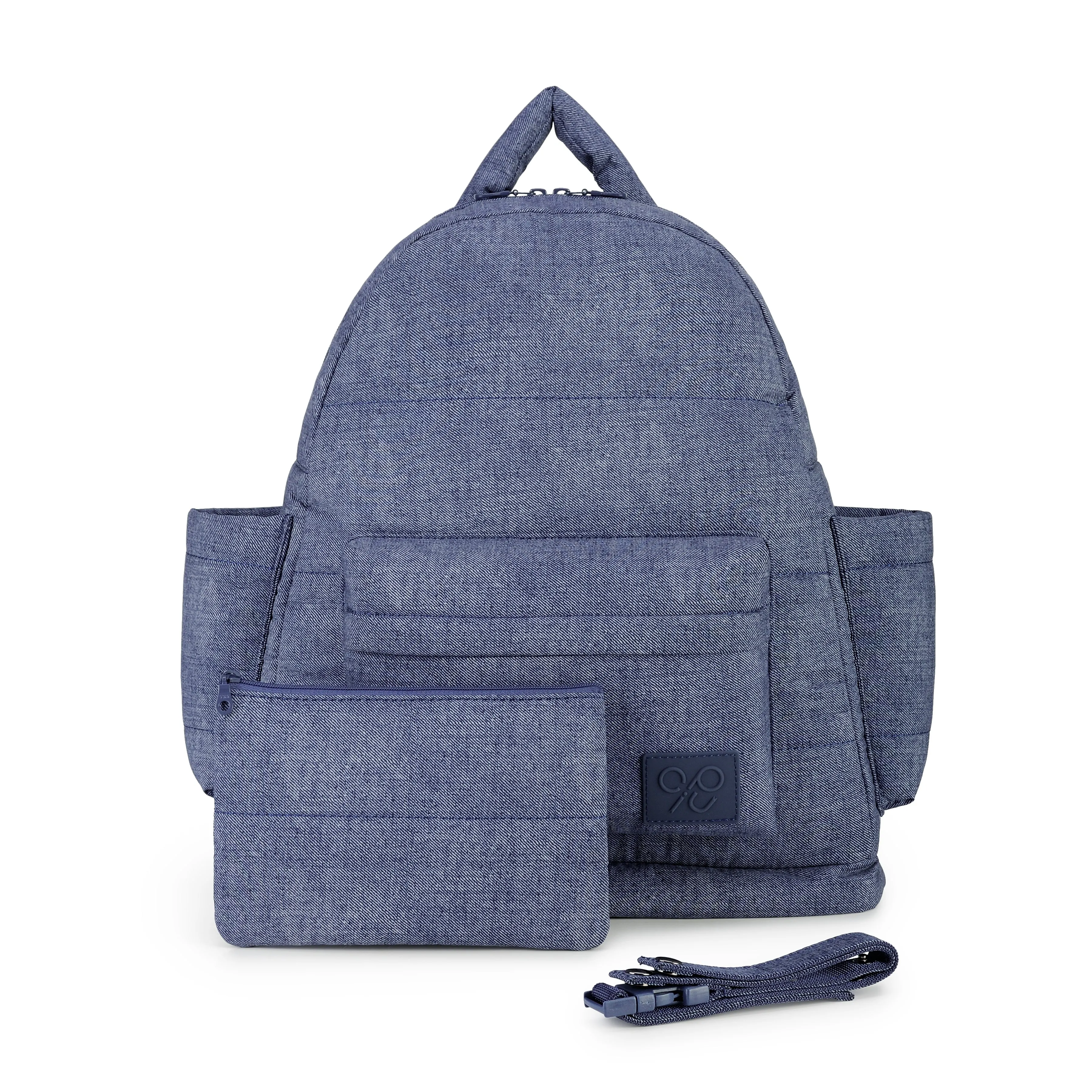 Airy Backpack Baby Diaper Bag -  Denim Blue (M)