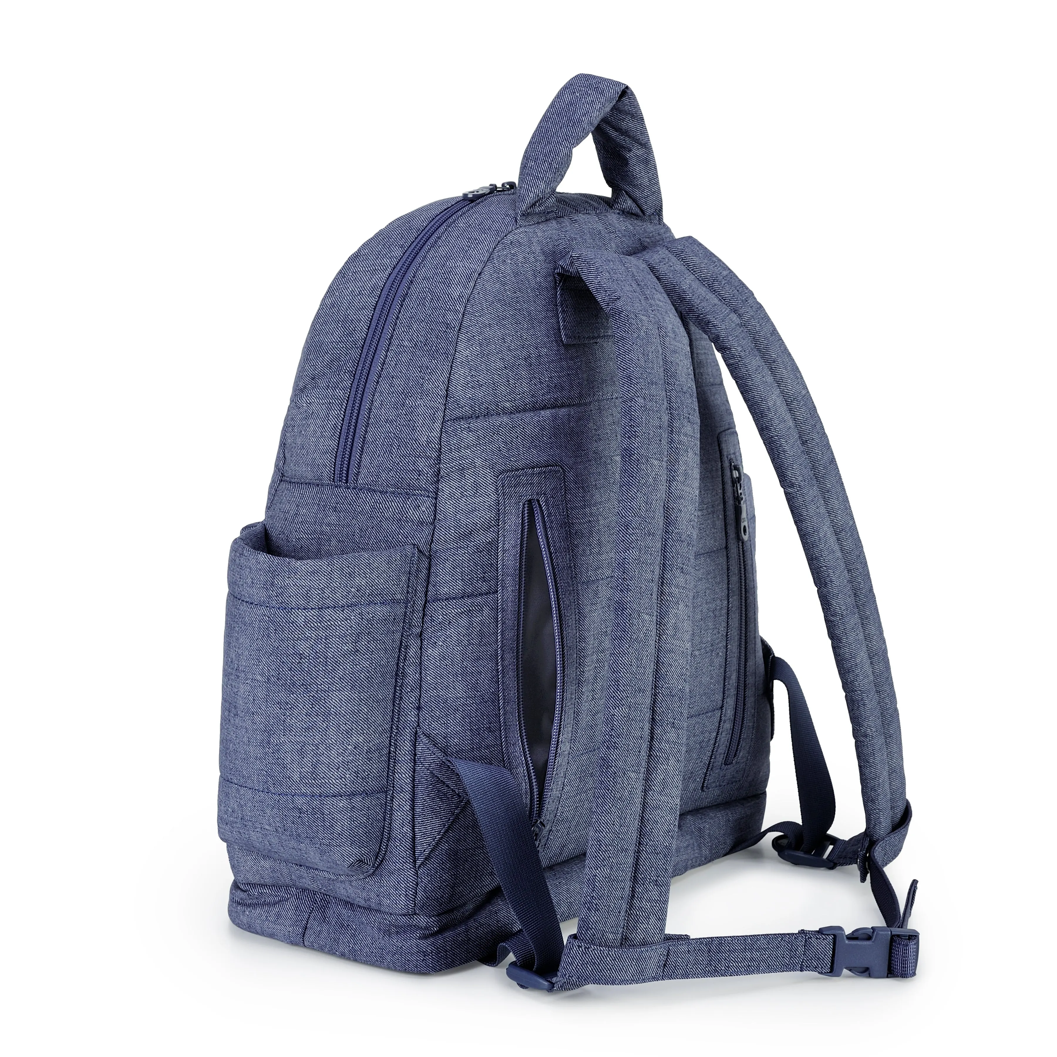 Airy Backpack Baby Diaper Bag -  Denim Blue (M)