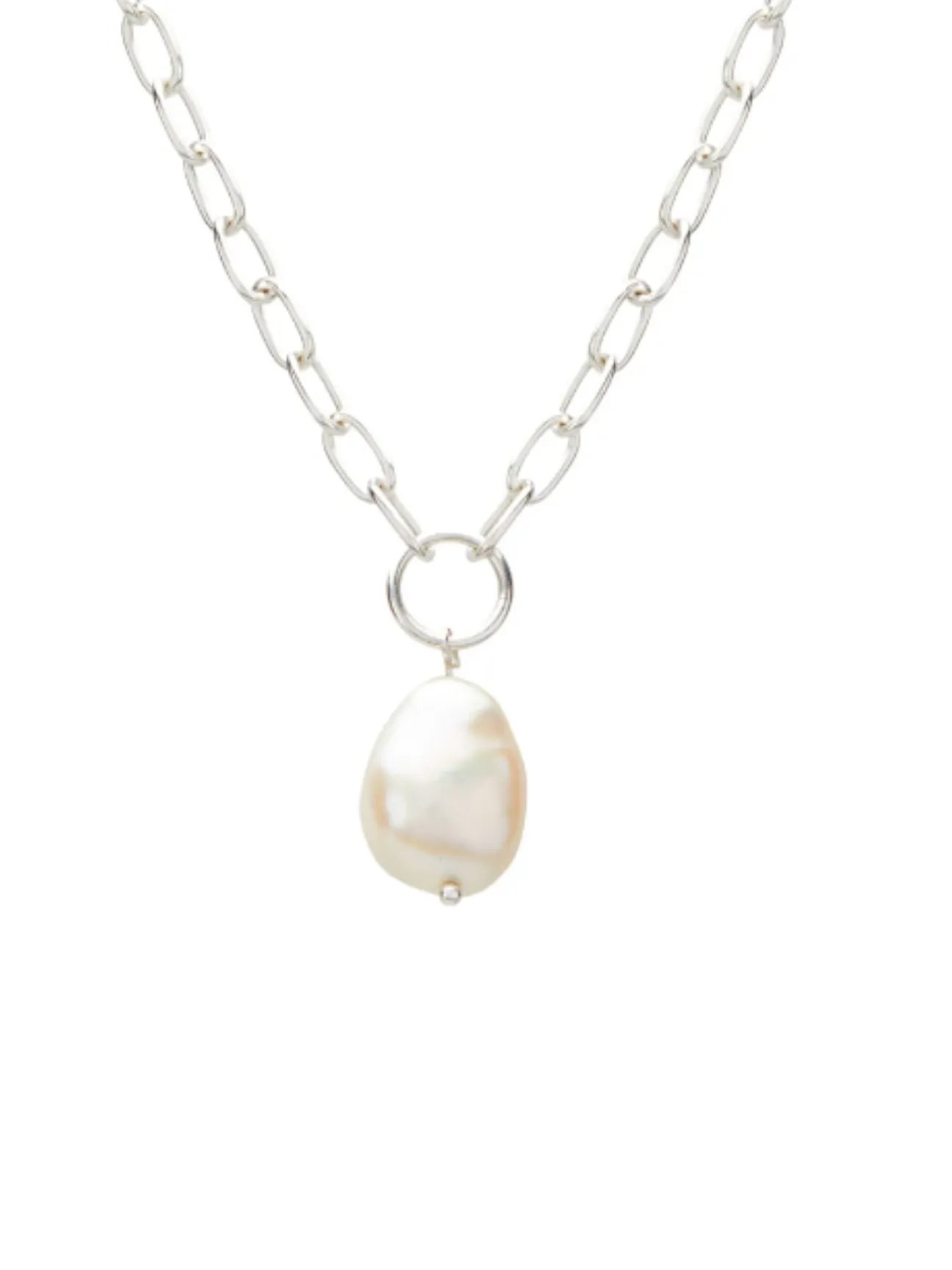 Aphrodite Goddess Pearl Drop Necklace