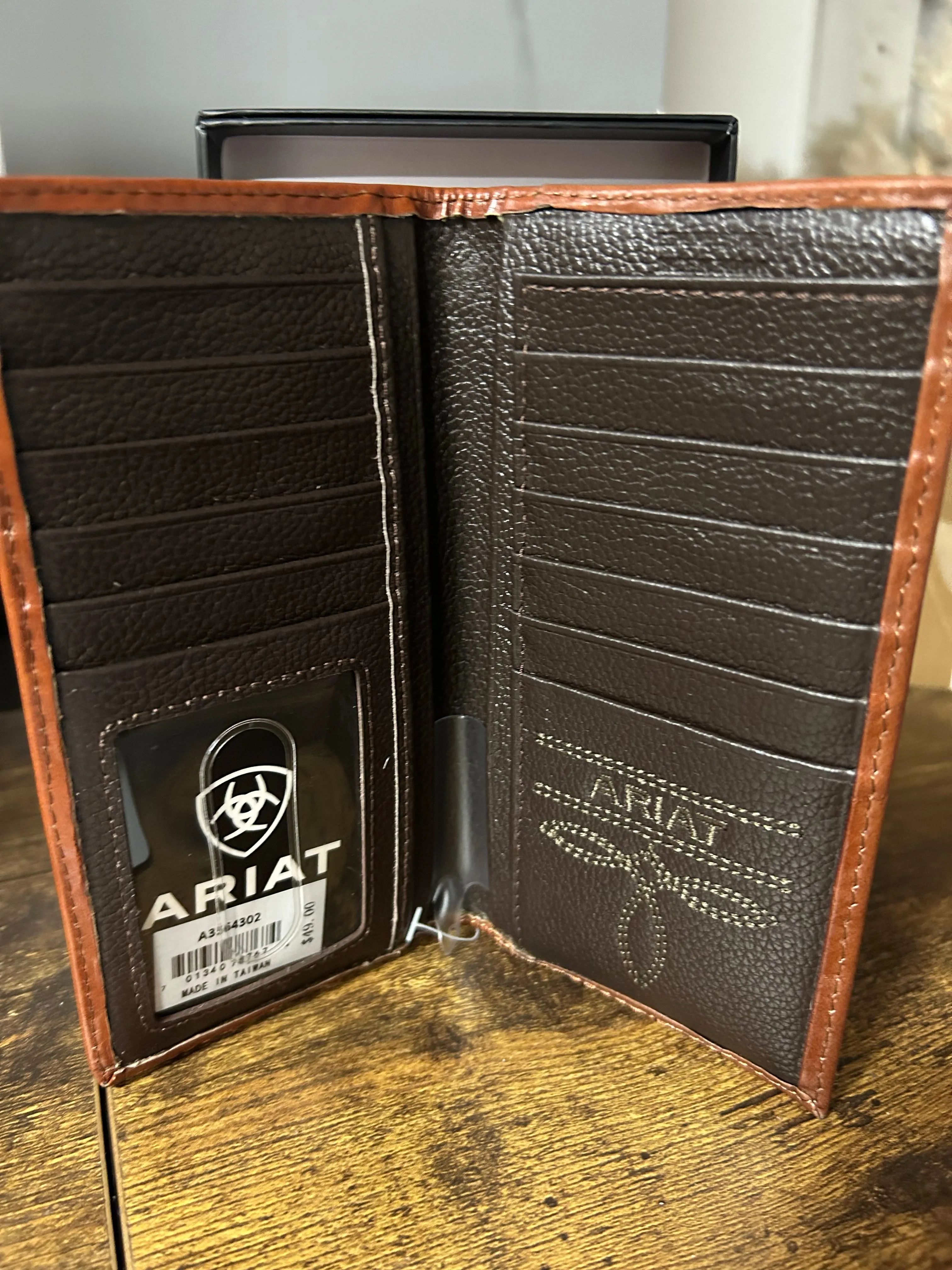 Ariat Rodeo Wallet/Checkbook Cover