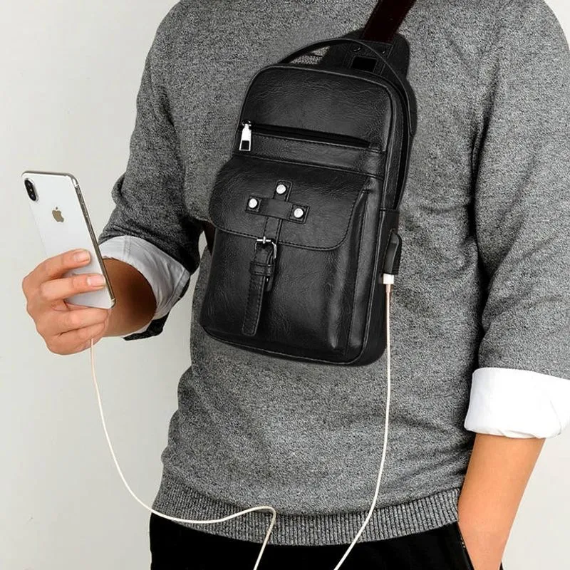 Backpack Waist Shoulder bag compatible with Ebook, Tablet and for Alcatel Smart Tab 7 (2019) - Black