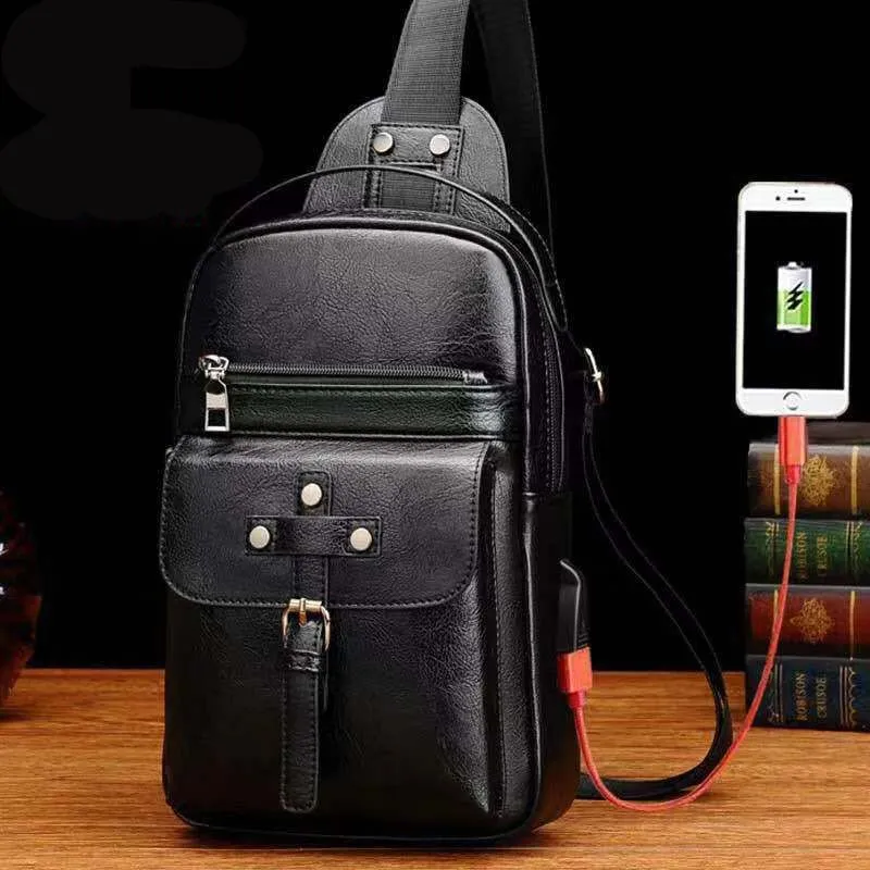 Backpack Waist Shoulder bag compatible with Ebook, Tablet and for Alcatel Smart Tab 7 (2019) - Black