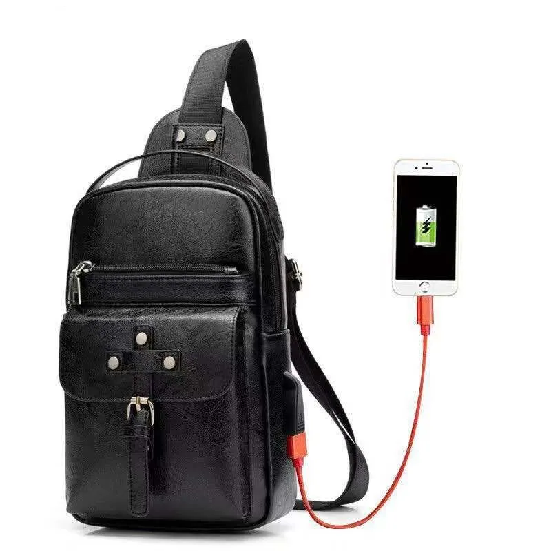 Backpack Waist Shoulder bag compatible with Ebook, Tablet and for Alcatel Smart Tab 7 (2019) - Black