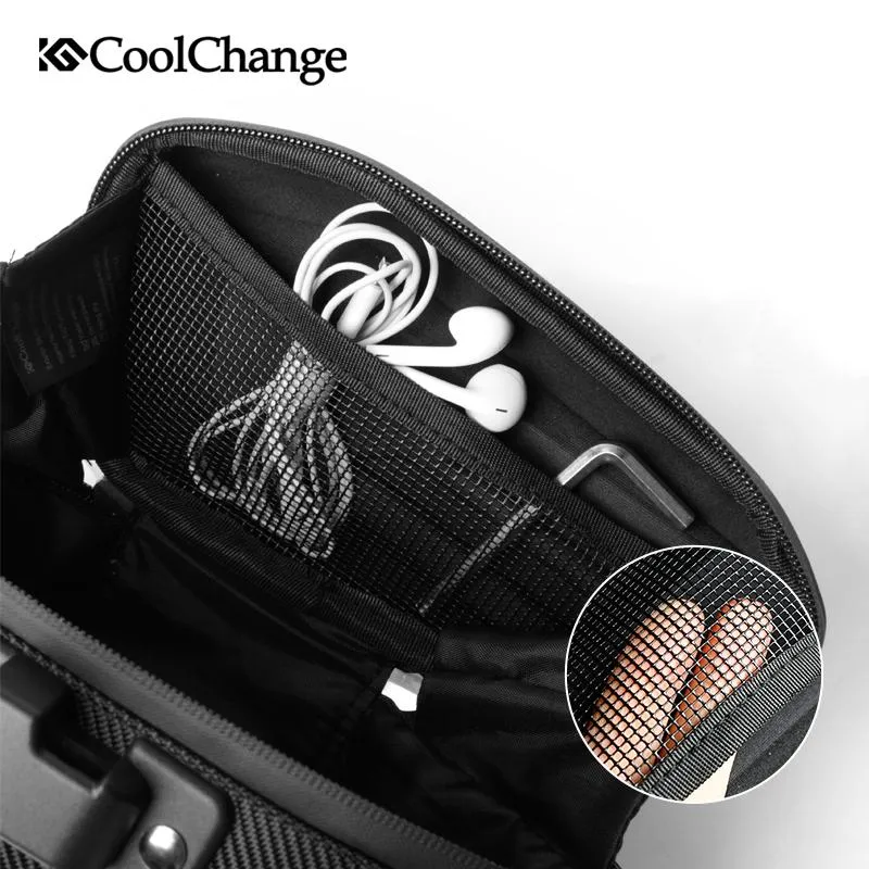 Bicycle Saddle Waterproof MTB  Rear Reflective  Tail bag