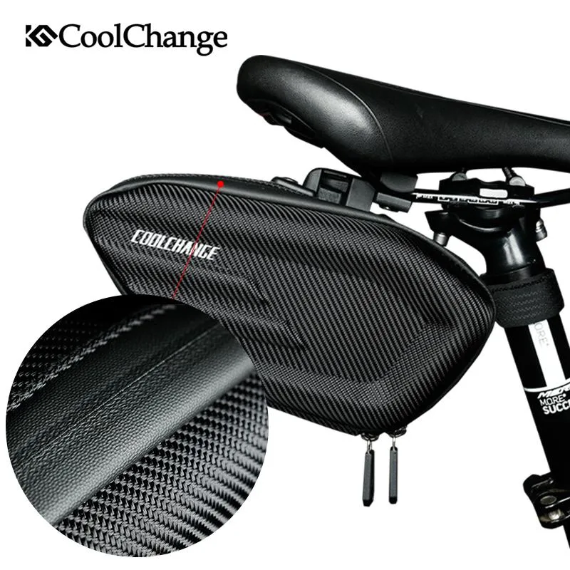 Bicycle Saddle Waterproof MTB  Rear Reflective  Tail bag