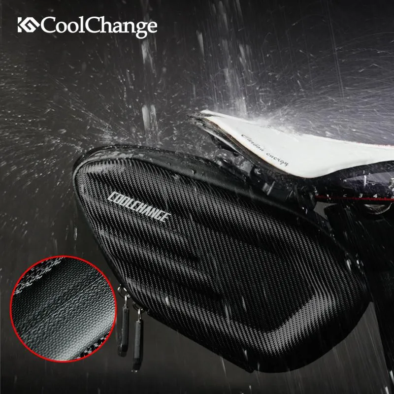 Bicycle Saddle Waterproof MTB  Rear Reflective  Tail bag