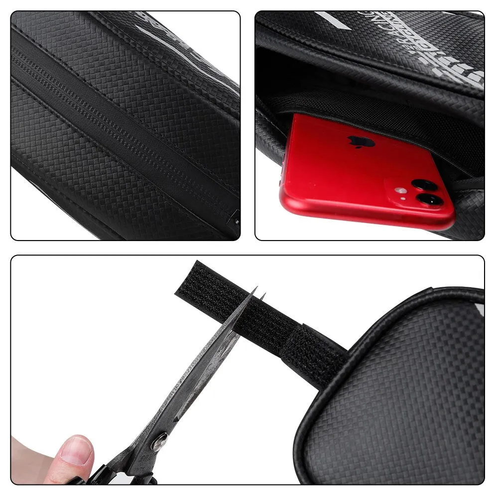 Bike Bag Frame Front Top Tube Cycling Bag Waterproof Electric Scooter Pouch Biking Portable