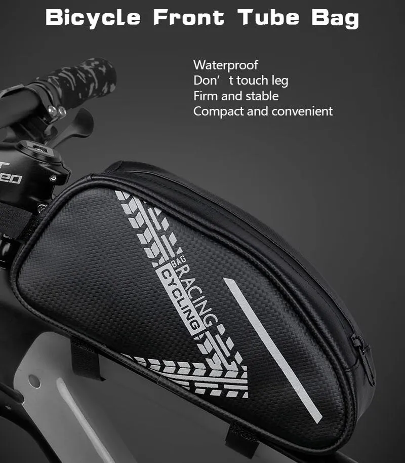 Bike Bag Frame Front Top Tube Cycling Bag Waterproof Electric Scooter Pouch Biking Portable