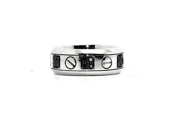 Black Diamond Square Band (8mm)