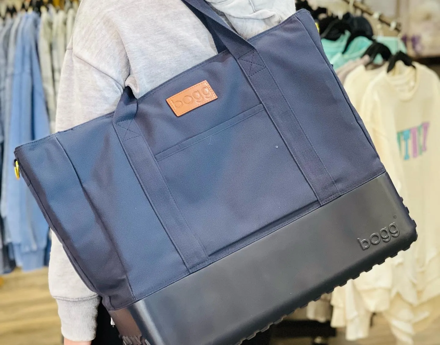 Bogg Bag Canvas Collection Boat Bag Navy