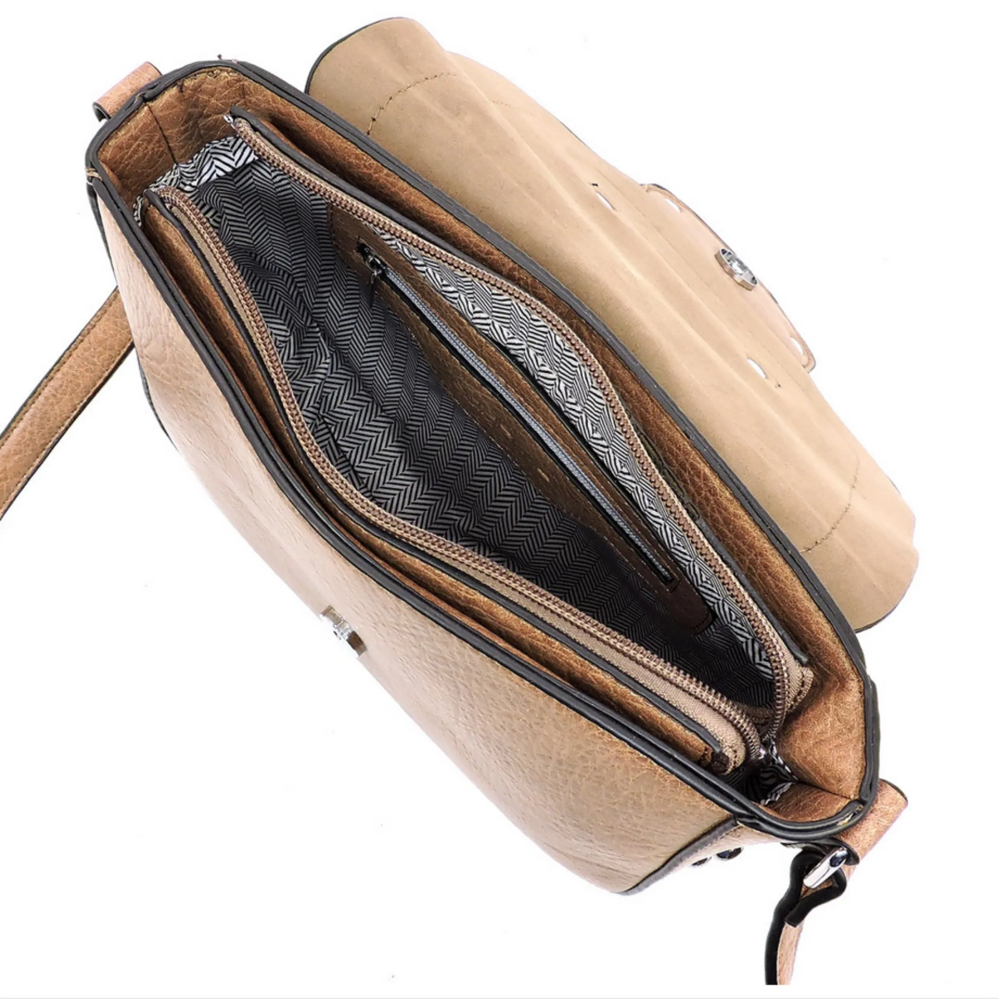 Buckled Cross Body Bag 2 Colors