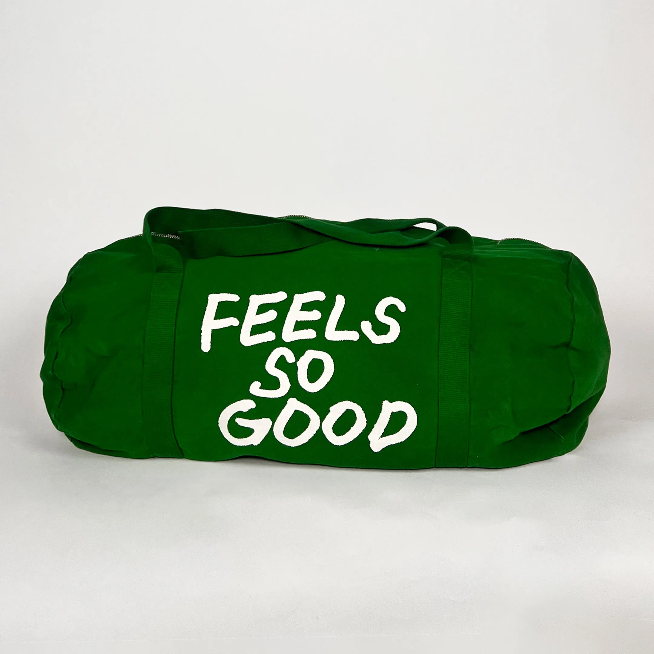 Bull Denim Weekender Bag - Green