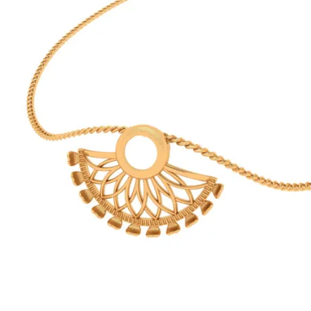Charming 18k Gold Pendant