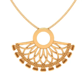 Charming 18k Gold Pendant