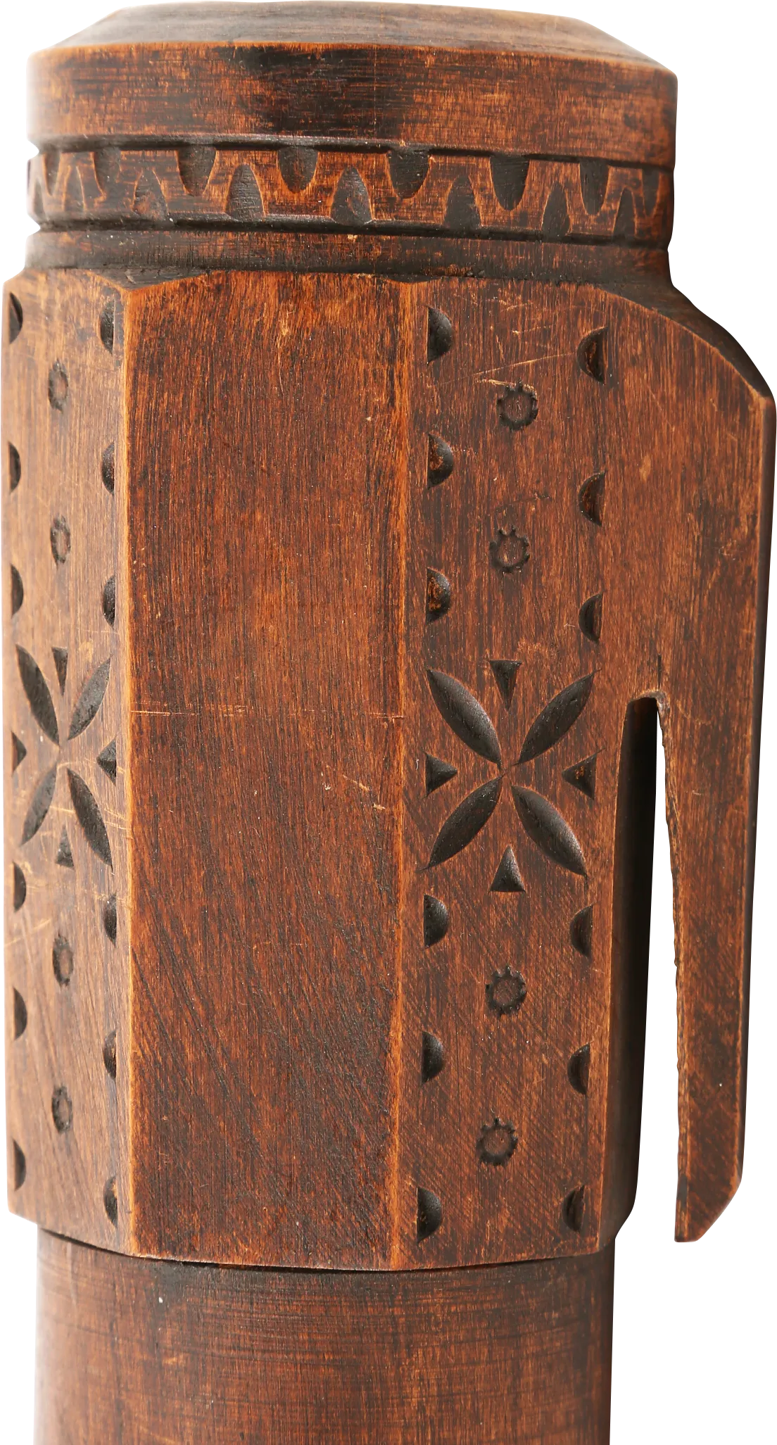 CHARMING PENNSYLVANIA DUTCH WHETSTONE HOLDER
