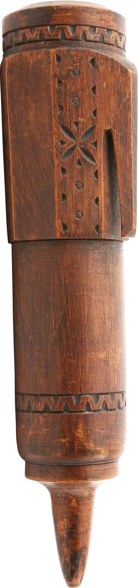 CHARMING PENNSYLVANIA DUTCH WHETSTONE HOLDER