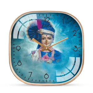 Charming swaminarayan wall clock