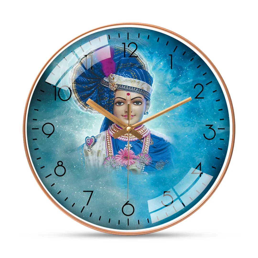 Charming swaminarayan wall clock