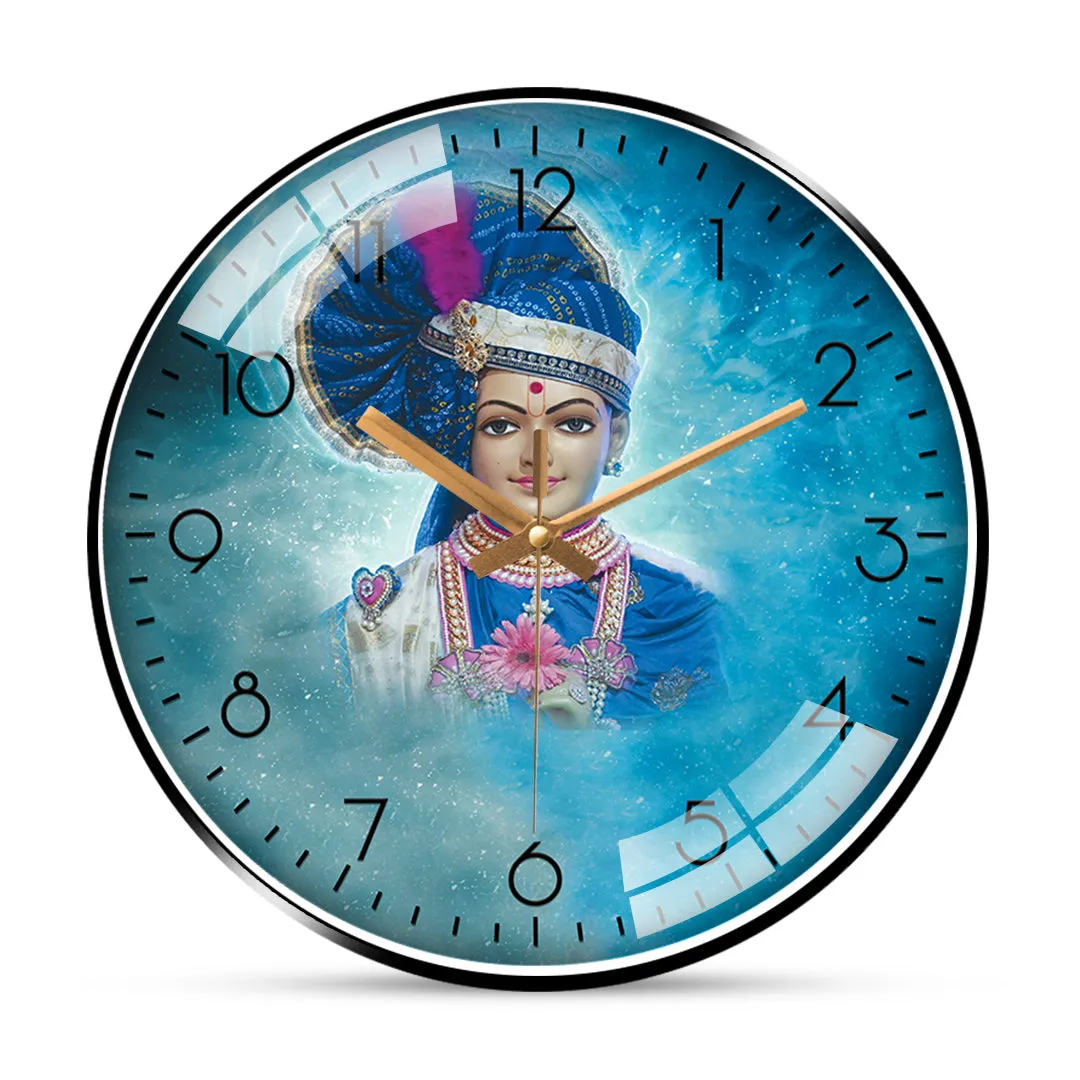 Charming swaminarayan wall clock