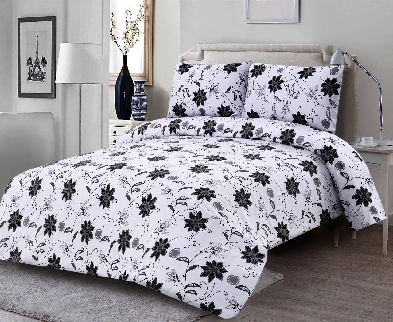 Charming white - Bed Sheet set