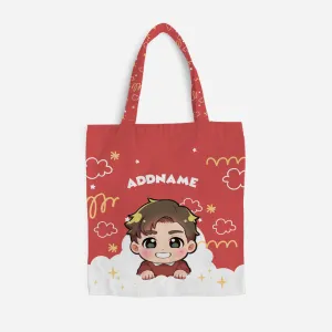 Chibi Me Series Full Print Canvas Bag - Chinese Male