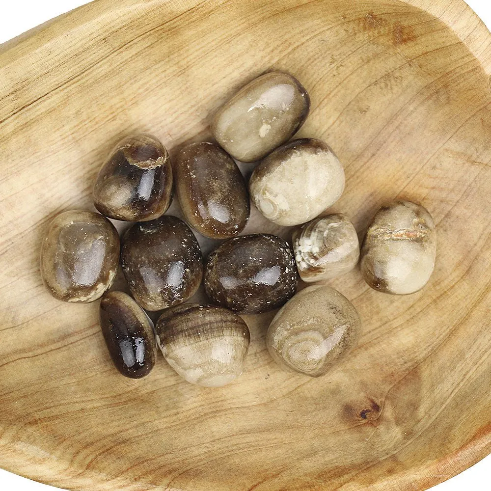 Chocolate Calcite Tumbled