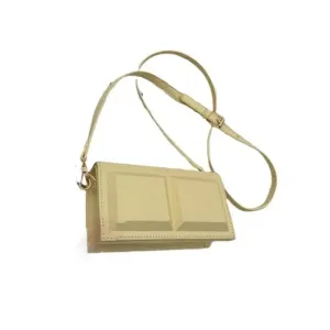 Chocolate Small Shaped Shoulder Bag
