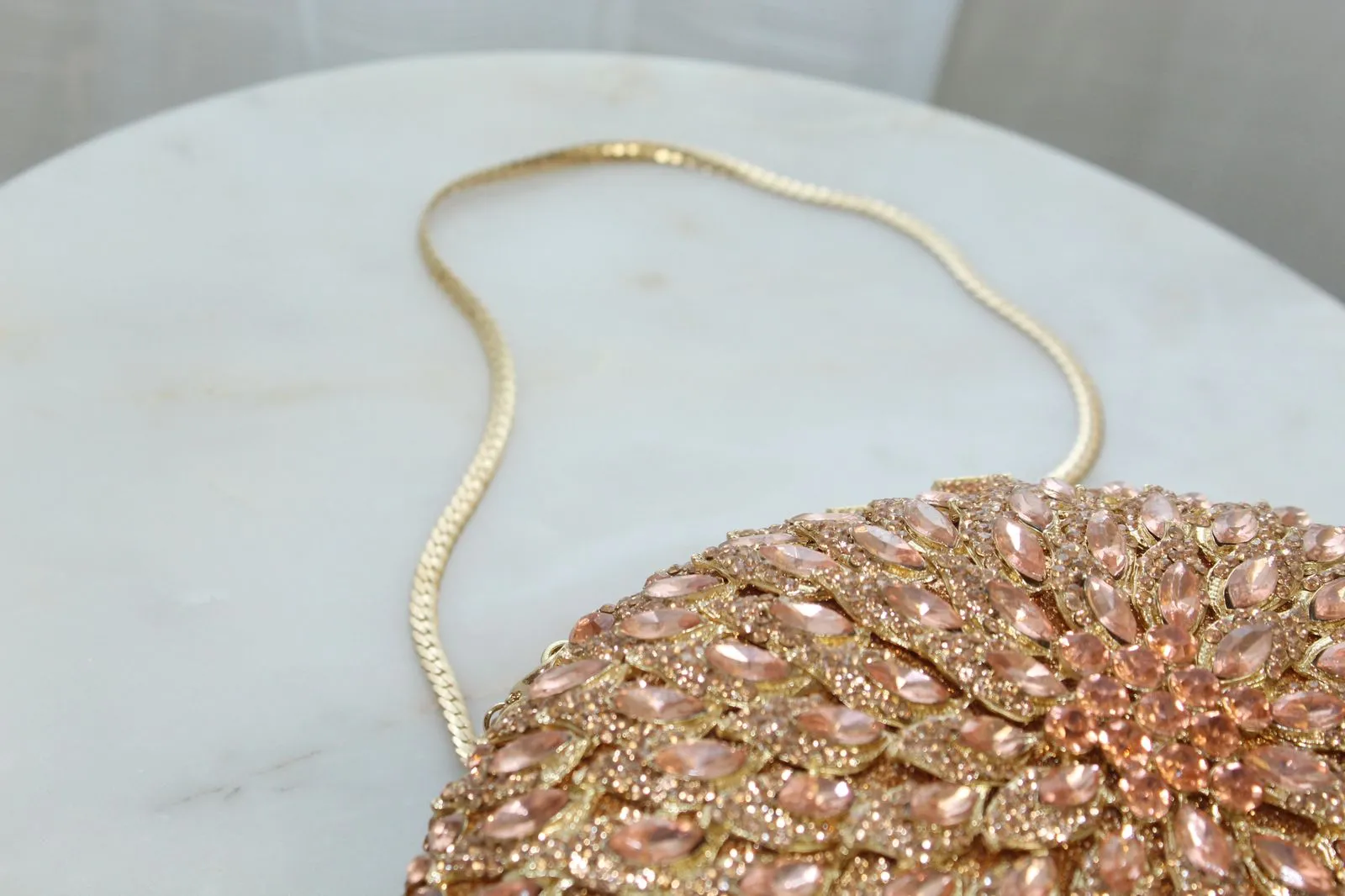 Clutch Today (in metal with fake stones)