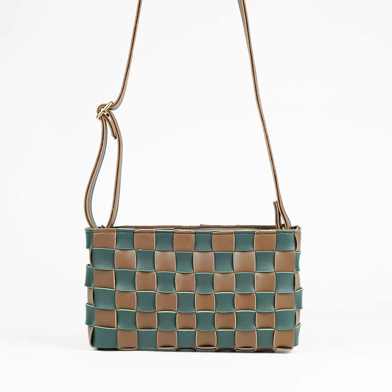 Cot Bag (Green & Brown)