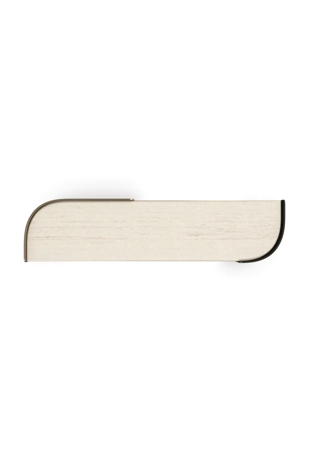 Cream Travertine Modern Desk | Caracole Movement