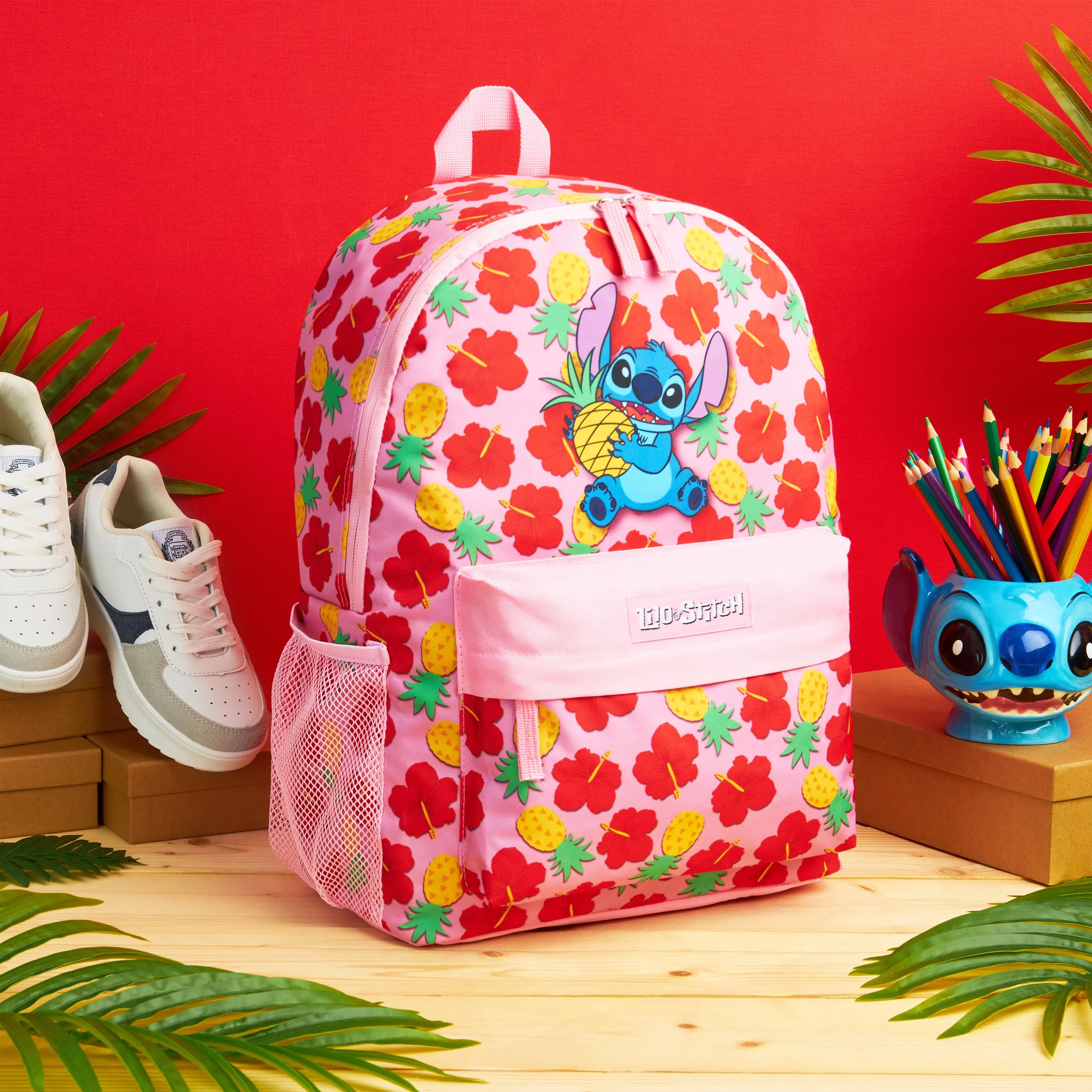 Disney Backpack for Girls, Stitch School Bags for Girls
