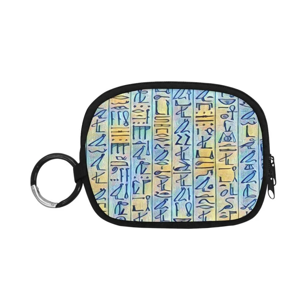 Egyptian Hieroglyphics Coin Purse