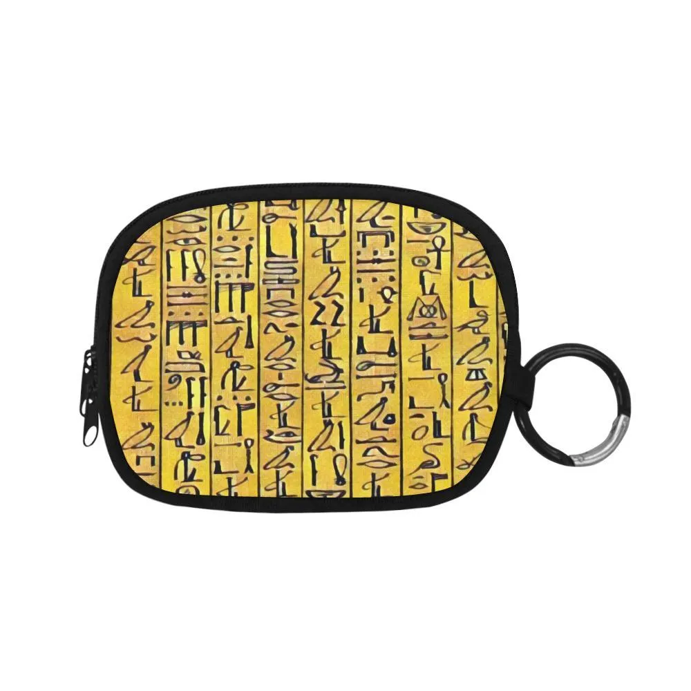 Egyptian Hieroglyphics Coin Purse