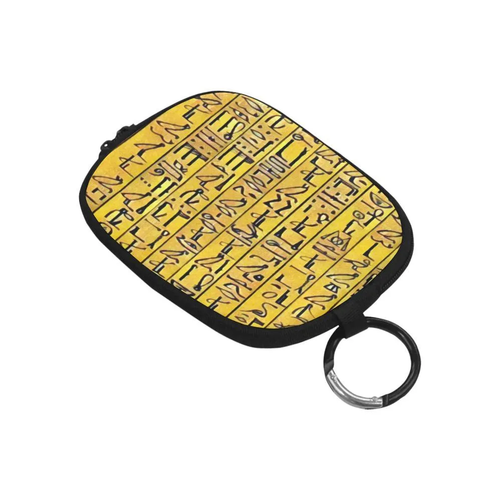 Egyptian Hieroglyphics Coin Purse