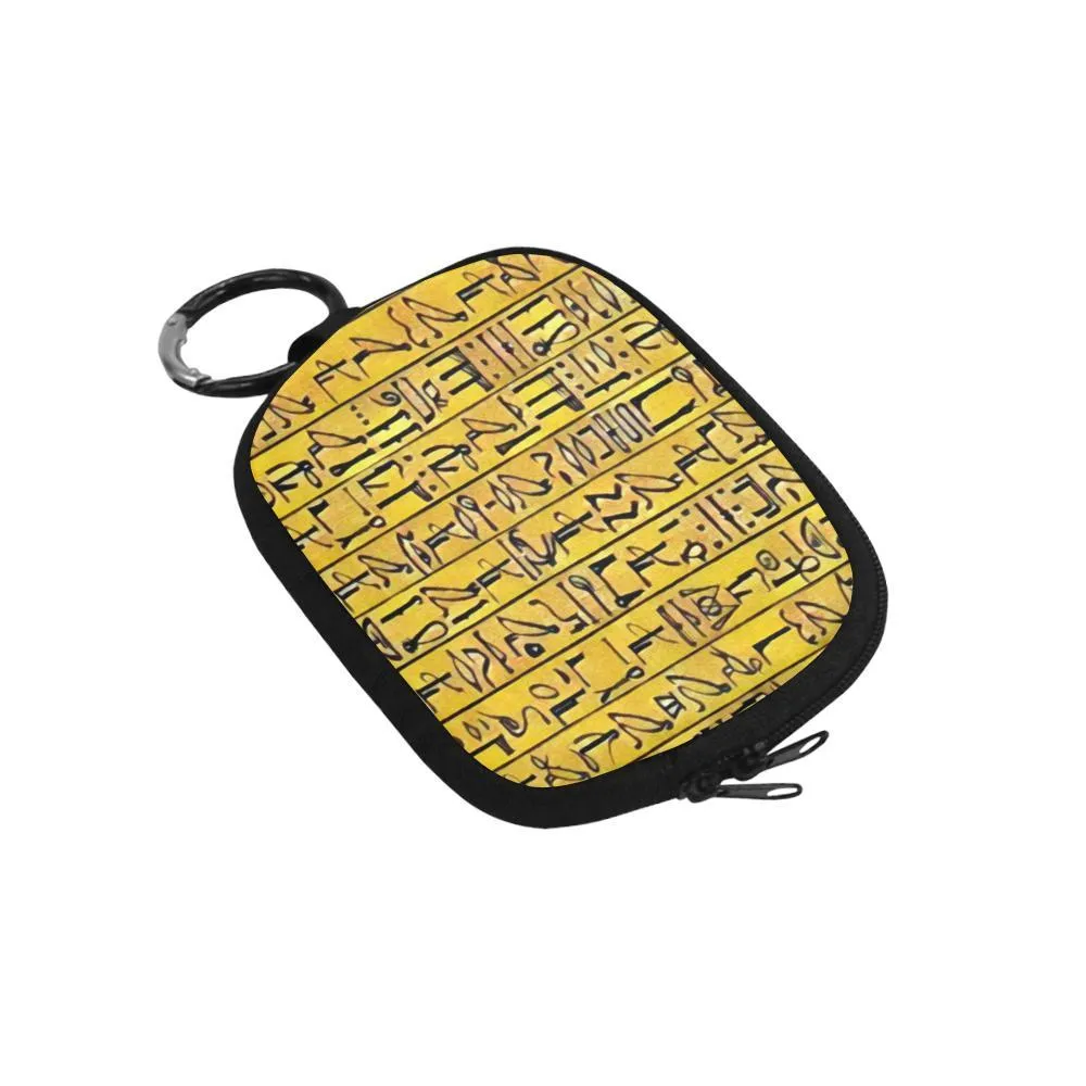 Egyptian Hieroglyphics Coin Purse