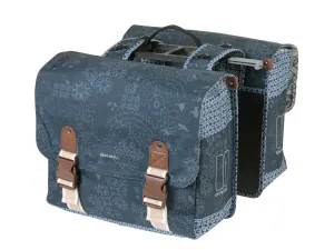 Electric Bike Basil Bohème Double Bag - 35L(MIK)- Blue
