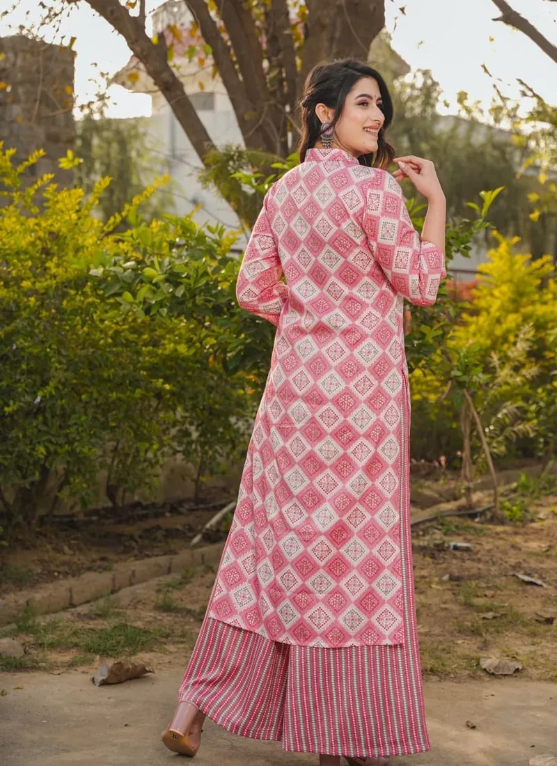 Elegant Plazzo Suit Set with Stunning Digital Print