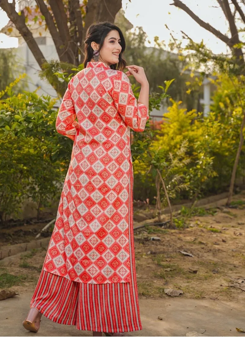 Elegant Plazzo Suit Set with Stunning Digital Print