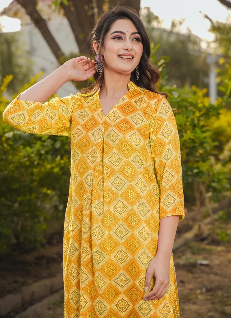 Elegant Plazzo Suit Set with Stunning Digital Print
