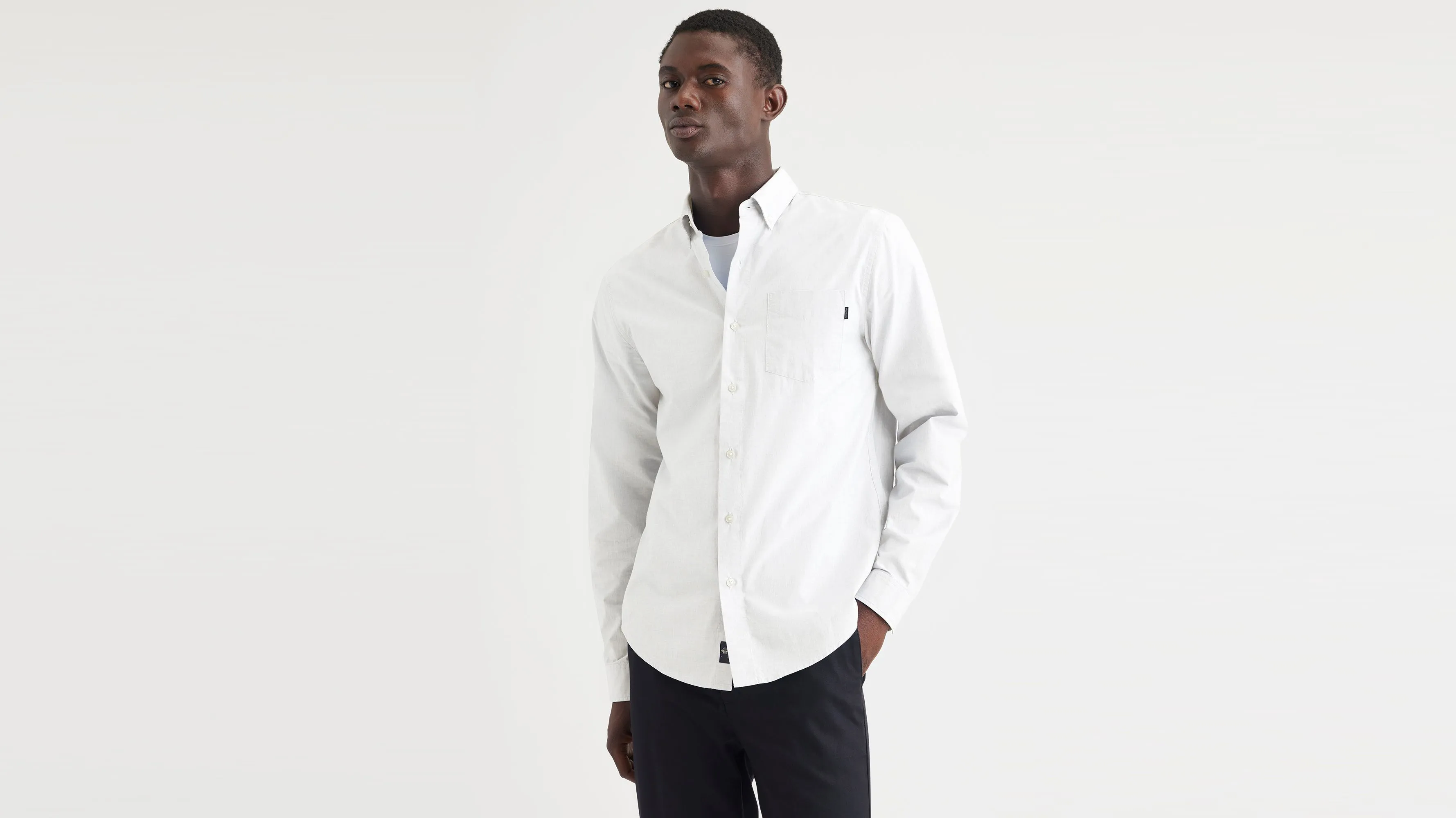 Essential Button-Up Shirt, Classic Fit